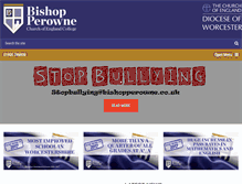 Tablet Screenshot of bishopperowne.co.uk